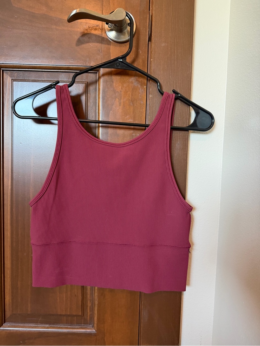 Women’s lululemon ribbed tank with low back size s